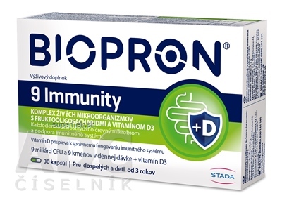 BIOPRON 9 Immunity cps 1x30 ks