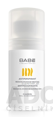 BABÉ TELO Guľôčkový antiperspirant (Deodorant Roll-on) 1x50 ml