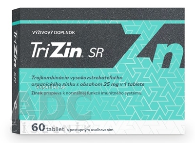 TriZin SR tbl s postupným uvoľňovaním 1x60 ks