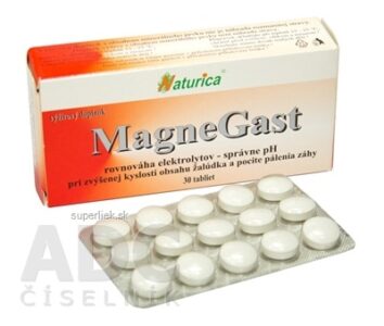 Naturica MAGNEGAST tbl (cmúľavé tablety) 1x30 ks