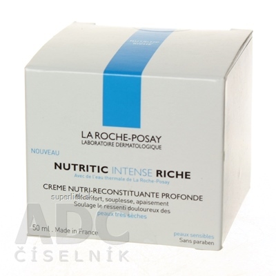 LA ROCHE-POSAY NUTRITIC PTS hĺbkovo vyživujúci obnovujúci krém (M5044200) 1x50 ml