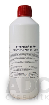 SyrSpend SF PH4 - FAGRON tekutý suspenzný základ 1x500 ml