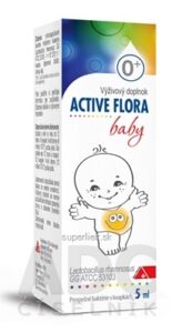 ACTIVE FLORA baby perorálne kvapky (inov.2022) 1x5 ml