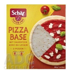Schär PIZZA BASE bezgluténové 2x150 g (300 g)