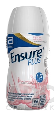 Ensure PLUS jahodová príchuť 4x220 ml