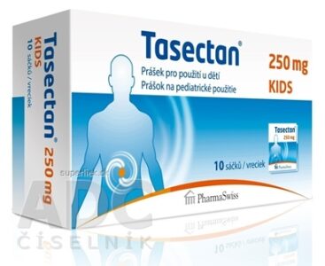 TASECTAN KIDS 250 mg prášok pre deti, vrecúška 1x10 ks