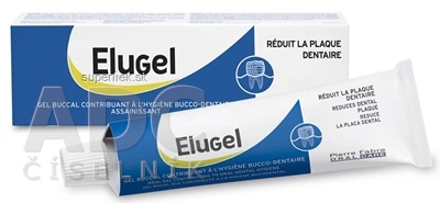 ELUGEL gél prispievajúci k zlepšeniu ústnej/dentálnej hygieny 1x40 ml
