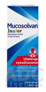 Mucosolvan Junior sir 15 mg/5 ml 1x100 ml