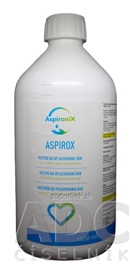 ASPIROX ROZTOK na oplachovanie rán 1x1000 ml