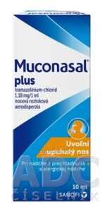 Muconasal plus aer nao (fľ.skl.) 1x10 ml
