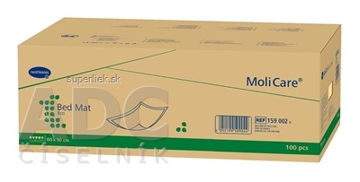 MoliCare Bed Mat Eco 5 kvapiek 60x90 cm absorpčné podložky 1x100 ks