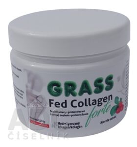 GRASS Fed Collagen Forte Acerola extrakt prášok 1x250 g