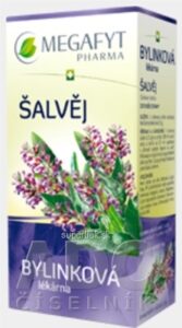 MEGAFYT Bylinková lekáreň ŠALVIA bylinný čaj 20x1,5 g (30 g)