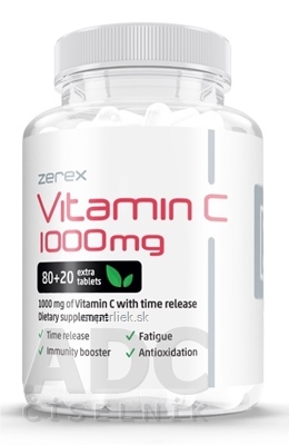 Zerex Vitamín C 1000 mg tbl s postupným uvoľňovaním 1x100 ks