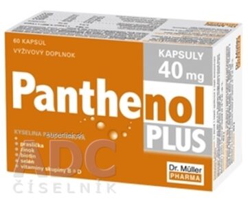Dr. Müller Panthenol PLUS 40 mg cps 1x60 ks