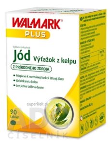 WALMARK Jód Výťažok z kelpu tbl 1x90 ks