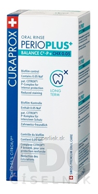 CURAPROX Perio Plus Balance CHX 0,05 % ústna voda 1x200 ml