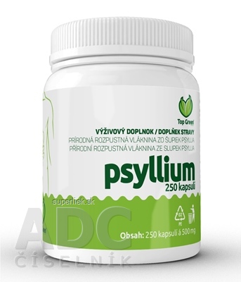 Top Green Psyllium cps 1x250 ks