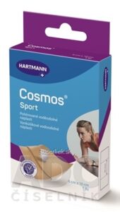 COSMOS Sport náplasť na rany, vodeodolná (INOV.) (6x10 cm) 1x5 ks