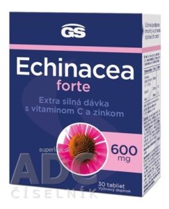 GS Echinacea FORTE 600 tbl (inov.2023) 1x30 ks