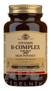 Solgar Vitamín B-komplex "50" cps 1x50 ks