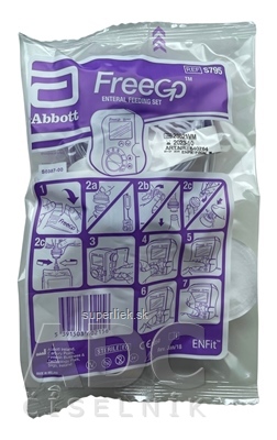 FreeGo ENTERAL FEEDING SET súprava pre enterálnu výživu, s konektorom ENFit, 1x1 set