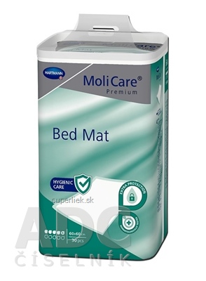 MoliCare Premium Bed Mat 5 kvapiek 60x60 cm absorpčné podložky (inov.2020) 1x30 ks