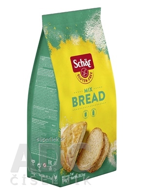 Schär MIX B BREAD múčna zmes plv (bezgluténová chlebová zmes) 1x1 kg