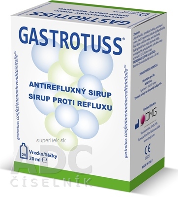 Gastrotuss sirup antirefluxný vo vrecúškach 20x20 ml