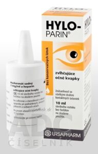 HYLO-PARIN zvlhčujúce očné kvapky 1x10 ml