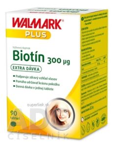 WALMARK Biotín 300 µg tbl 1x90 ks