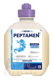 PEPTAMEN sol (enterálna výživa) 12x500 ml (6 l)