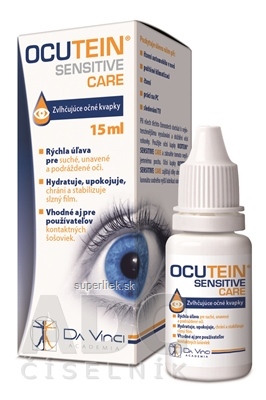 OCUTEIN SENSITIVE CARE očné kvapky 1x15 ml