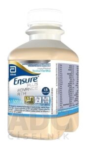 ENSURE Plus Advance RTH vanilková príchuť 1x500 ml