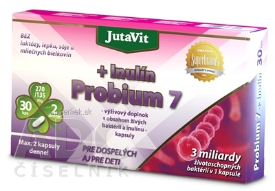 JutaVit Probium 7 + Inulín cps 1x30 ks