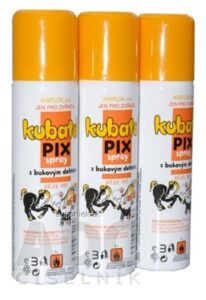 Kubatol Pix spray s bukovým dechtom, pre zvieratá, 1x150 ml