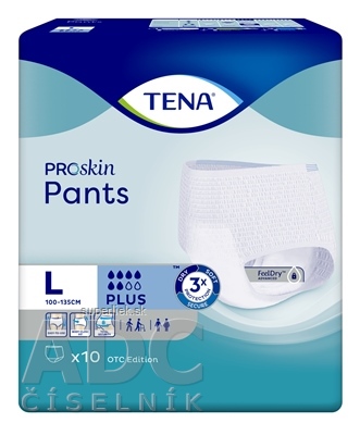 TENA Pants Plus L naťahovacie inkontinenčné nohavičky 1x10 ks
