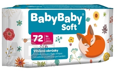 BabyBaby Soft Vlhčené obrúsky 1x72 ks