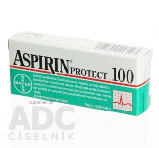 ASPIRIN PROTECT 100 tbl ent 100 mg (blis.Al/PP priehľ.) 1x20 ks