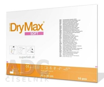 DryMax SOFT sterilné krytie superabsorpčné, veľkosť 20x30 cm, 1x10 ks