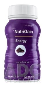 NutriGain Energy (ActaGain 1.5 COMPLETE) čokoládová príchuť 24x200 ml