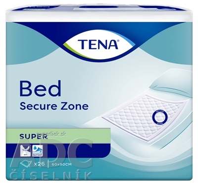 TENA Bed Super absorpčné podložky, 60x90 cm, 1x26 ks