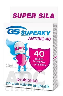 GS SUPERKY ANTIBIO 40 cps 1x10 ks