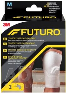 3M FUTURO Comfort bandáž na koleno (SelP) veľkosť M, (76587) 1x1 ks