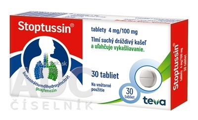 STOPTUSSIN tablety tbl (blis.Al/PVC) 1x30 ks