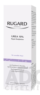 RUGARD Urea 10% regeneračné telové mlieko 1x200 ml