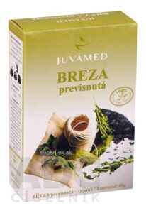 JUVAMED BREZA PREVISNUTÁ - LIST bylinný čaj sypaný 1x40 g