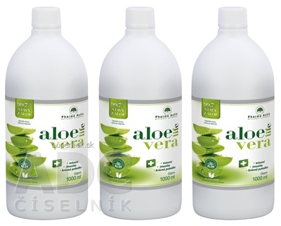 Pharma Activ AloeVeraLife AKCIA šťava z aloe 99,7% (2+1 zadarmo) 3x1000 ml (3000 ml)