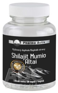 Pharma Activ Shilajit Mumio Altai cps (inov.2020) 1x60 ks