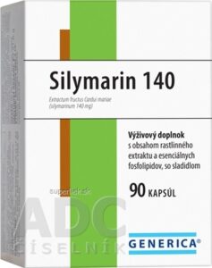 GENERICA Silymarin 140 cps 1x90 ks